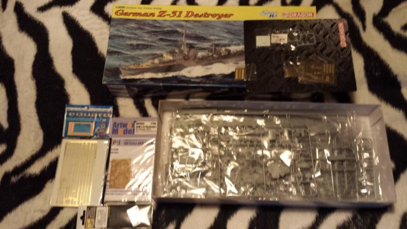Dragon Z-31 1/350 +fa fedélzet+maratás+esztergált lövegcsövek 20000ft

megkezdetlen