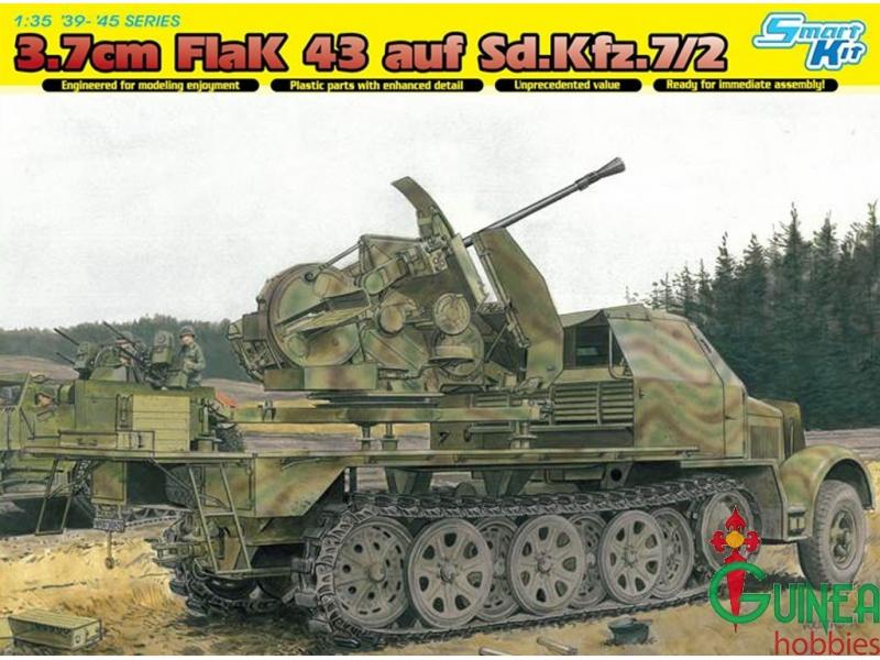dragon-models-6553-1-35-german-8-ton-37cm-flak-43-auf-sdkfz7-2dragon-models-6553-1-35-german-8-ton-halftrack-37cm-flak