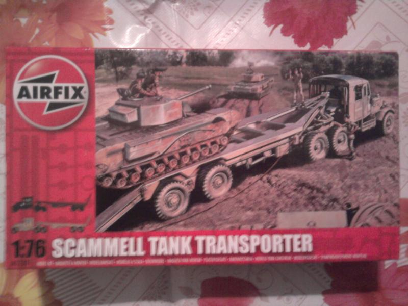 airfix 1:76 scamall tank transporter 2500ft