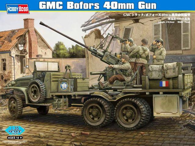 Hobby Boss GMC - Bofors  6900.-