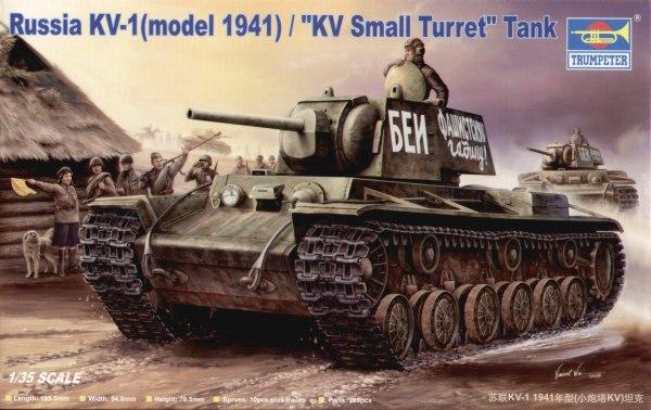 Trumpeter 00356 Russian KV-1 model 1941  4000.- Ft