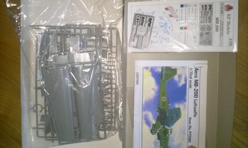 1/72-es KP MB-200 maratással.Doboz hiányzik.