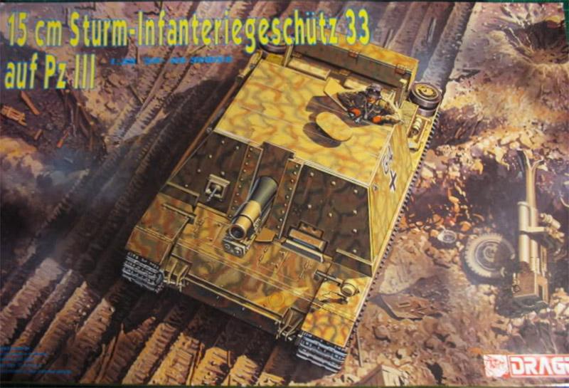 15cm Sturm-Infanteriegeschütz 33 auf. Pz III; maratással