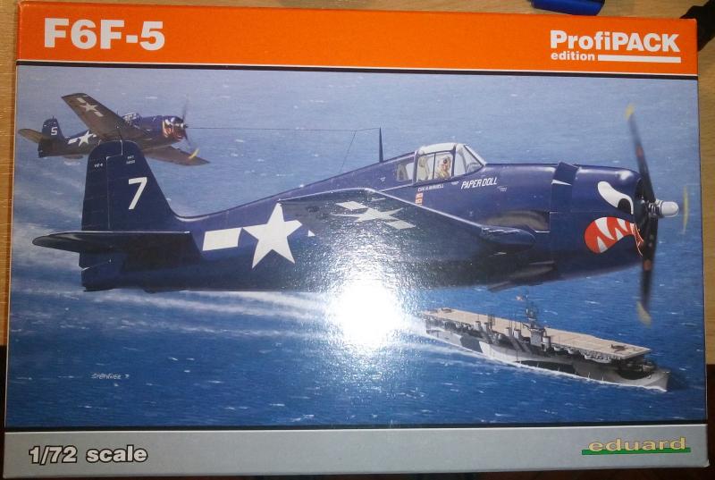 Eduard Profipack 1/72 F6F-5 Hellcat: 3900,- Ft + pk.