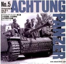 használt achtung panzer Stug III könyv 7000,- 