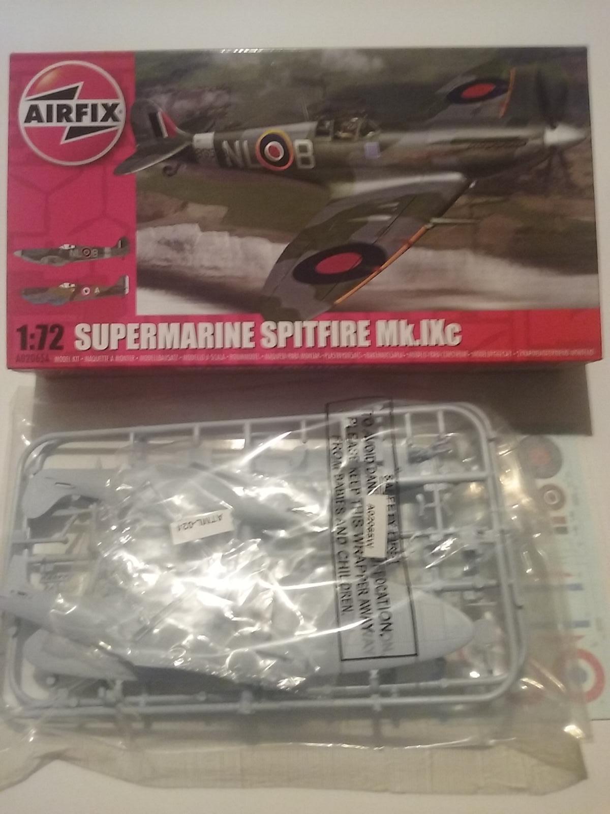 airfix spitfire  1:72 3000ft