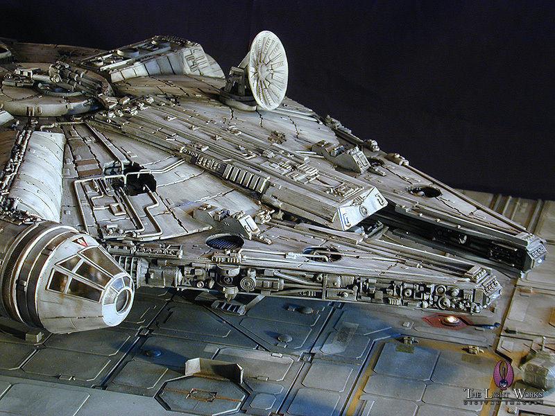1/48-as gyanta Millenium Falcon