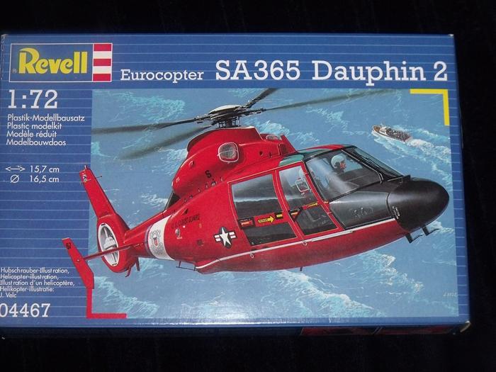 1.72 revell dauphin 1600Ft