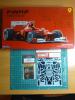 Fujimi versenyautó makett Ferrari F2012