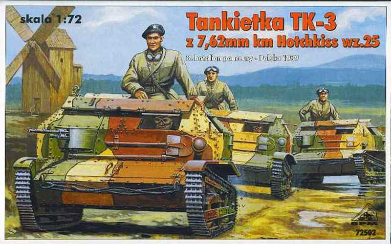 Tankette TK-3 7.62 Hotchkiss wz25
