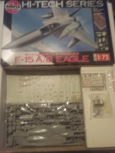 airfix F-15 A/B MINDEN KIEGÉSZITŐ MEG VAN HOZZÁ HIÁNYTALANUL IGAZI RITKASÁG 6500FT