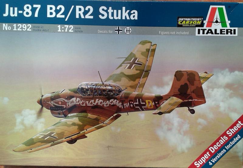 Italeri Ju-87 B2-R2 Stuka

2500.-Ft