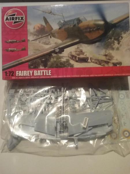 airfix FAIRY BATTLE  1:72 3300ft