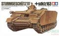 Stug IV; 1 tankos figurával