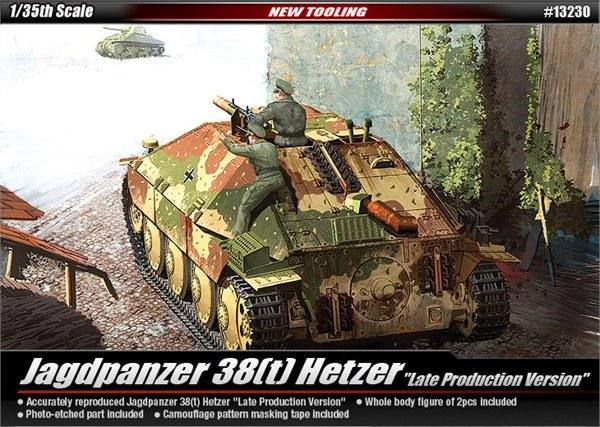 Academy 13230 Jagdpanzer 38(t) Hetzer late 7000.-Ft