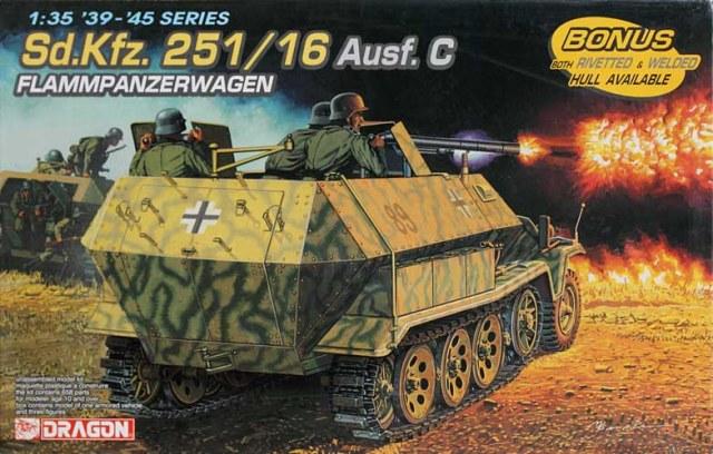 Dragon 6202 Sd.Kfz. 251-16 Ausf. C Flammpanzerwagen 8000.-Ft
