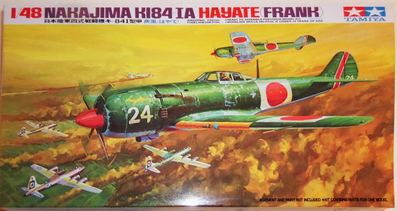 Nakajima Ki-84-IA Hayate (Frank); 2 pilóta figurával