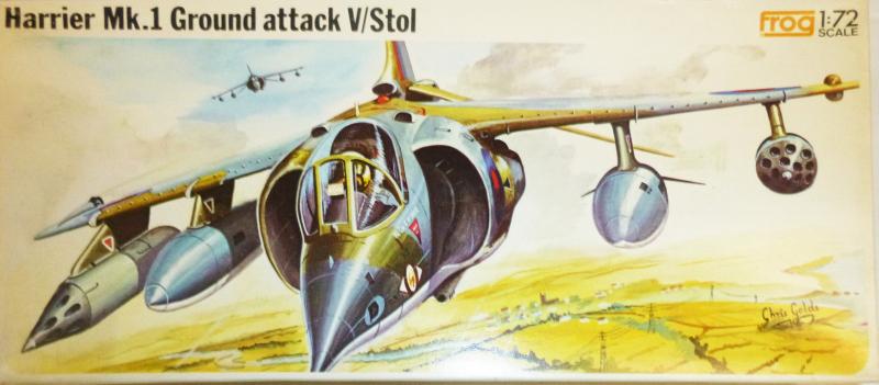 Hawker Siddeley Harrier GR Mk.I V/Stol Ground Attack Fighter