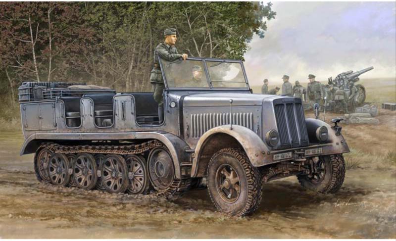 Trumpeter sd.kfz. 7; 8.000ft