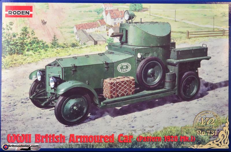 Pattern armoured car

1:72 3400Ft