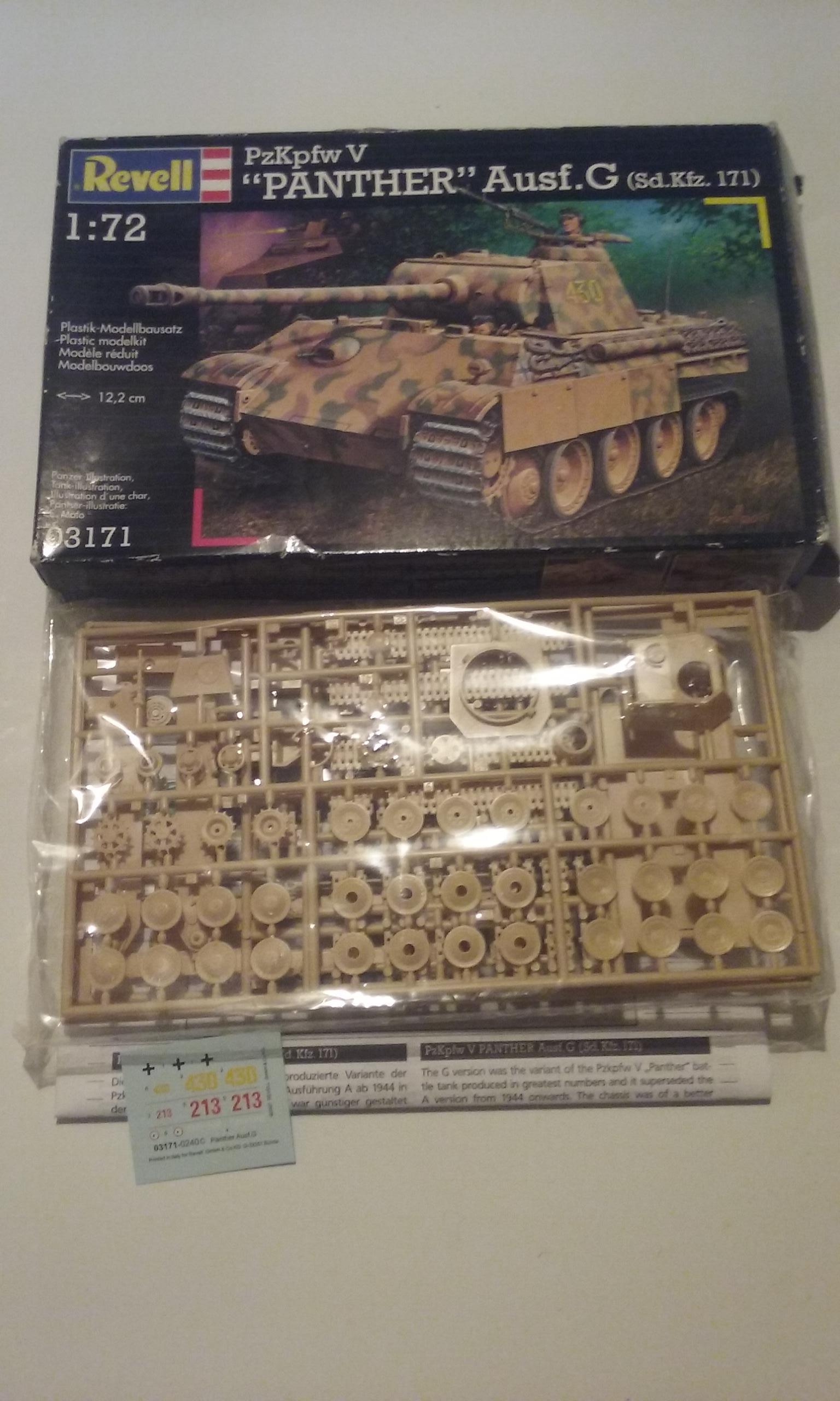 REVELL 1:72 PANTHER G 3000FT