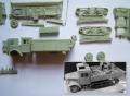 Opel Blitz half-tracked Maultier Truck Late Wooden(Einheitz) cab version with flat bed