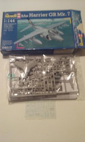 revell 1:72 1:144 harrier 1500ft