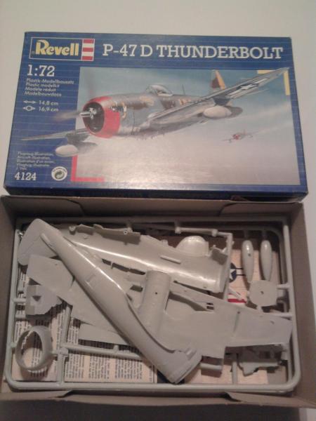 revell 1:72 p-47 1500ft