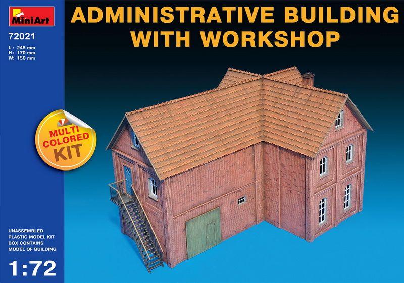 Administrative Buildnig w work shop

1:72 7500Ft