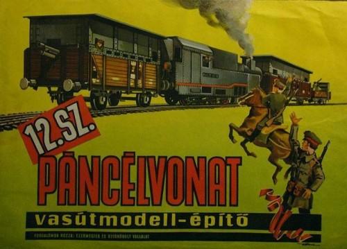 12-es páncélvonat építő játék