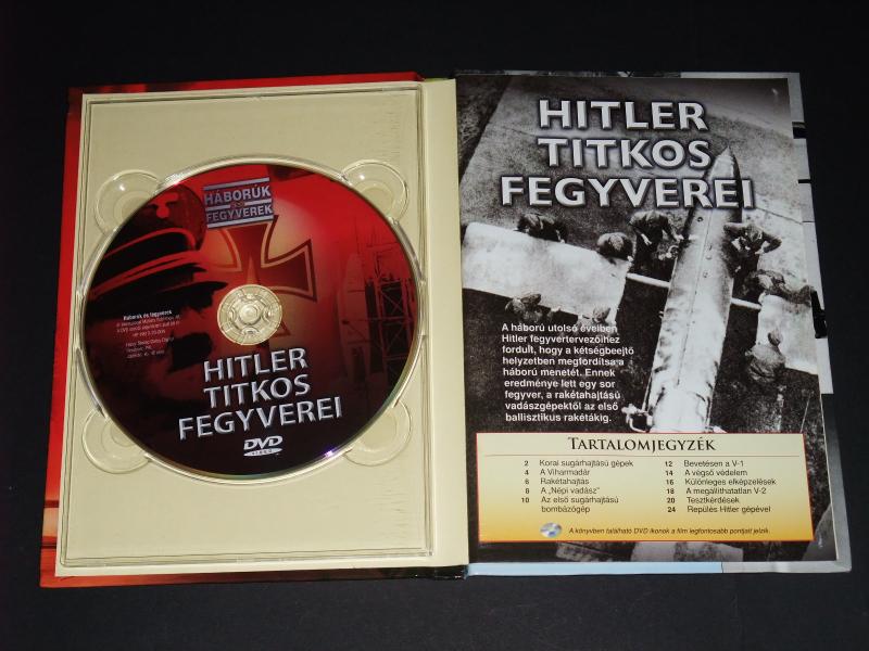 Hitler titkos fegyverei DVD és könyv 