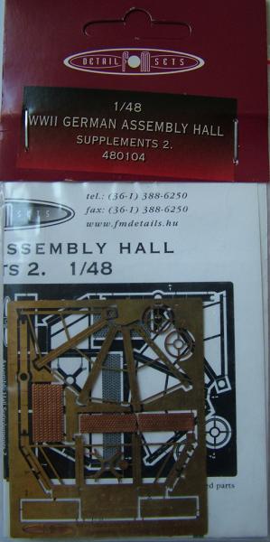 WWII German Assembly Hall Supplements no.2