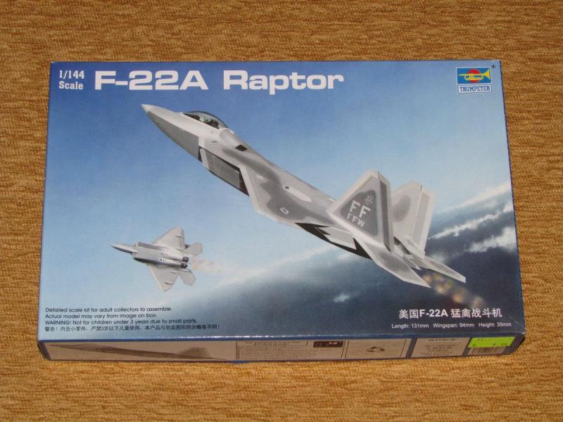 Trumpeter 1_144 F-22A Raptor 1.600.-