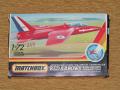 Matchbox 1_72 Hawker Siddeley Gnat T.Mk.1 Red Arrows 1.600.-