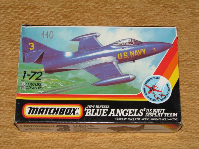 Matchbox 1_72 F9F-5 Panther Blue Angels 2.100.-