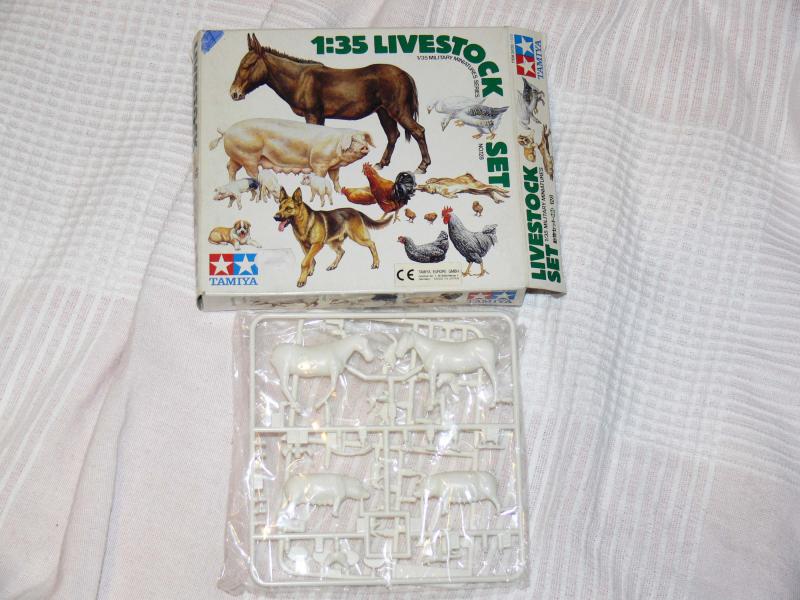 Tamiya Livestock Set (kutya nincs)