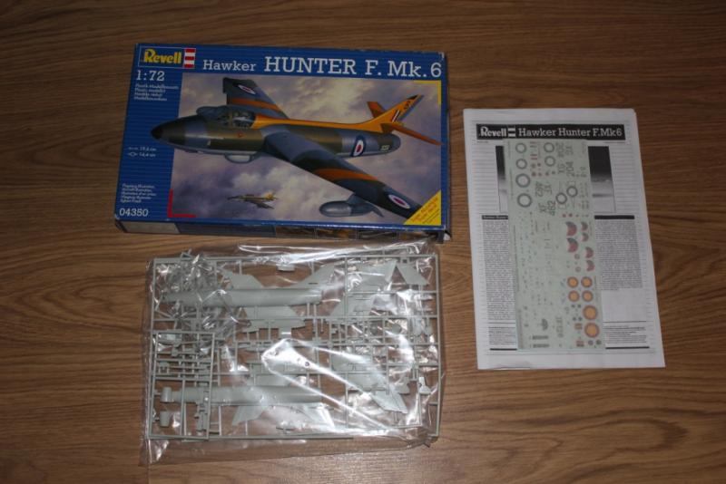 Revell Hawker Hunter Mk6 4200 Ft