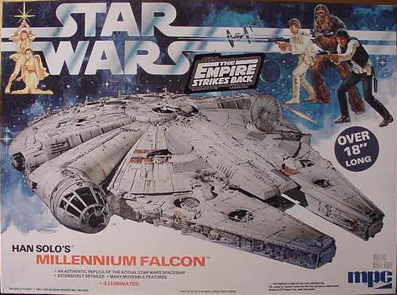 Millennium Falcon + komplett világítás 15.000ft