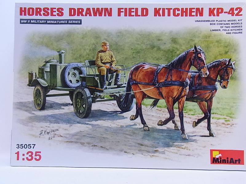 1/35 Miniart Russian Field Kitchen, bontatlan doboz!