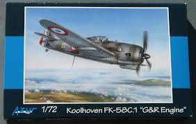 Koolhoven FK-58

1:72 5000Ft