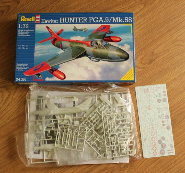 Revell Hawker Hunter Mk58 4500 Ft