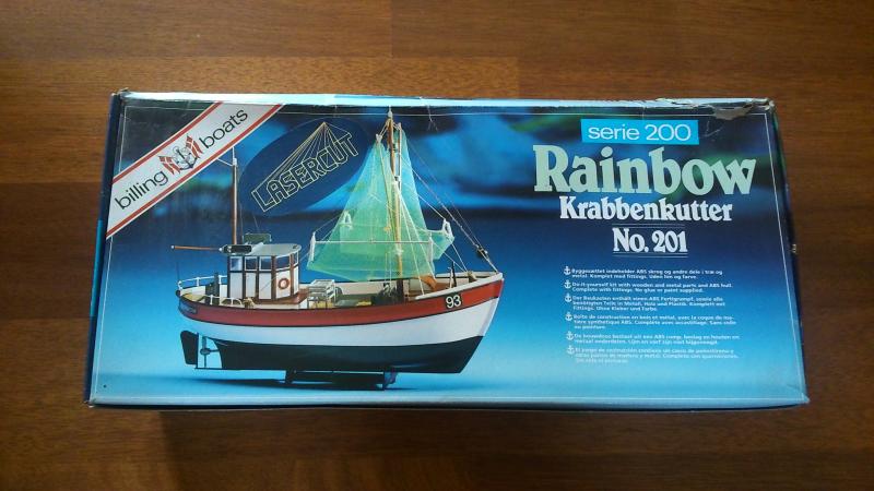 RAINBOW  Krabbenkutter      12.000,-Ft

Billing Boats   1:60 ?   