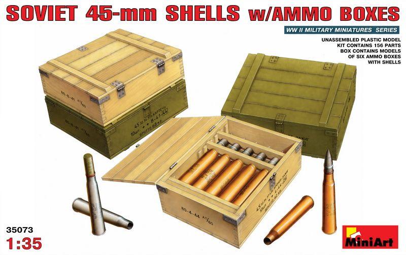 2500 Soviet 45 mm shells