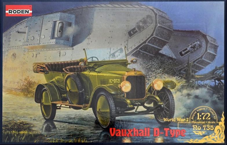 Vauxhall D type

1:72 2800Ft