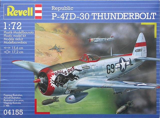 2000 Revell P-47 bölényes