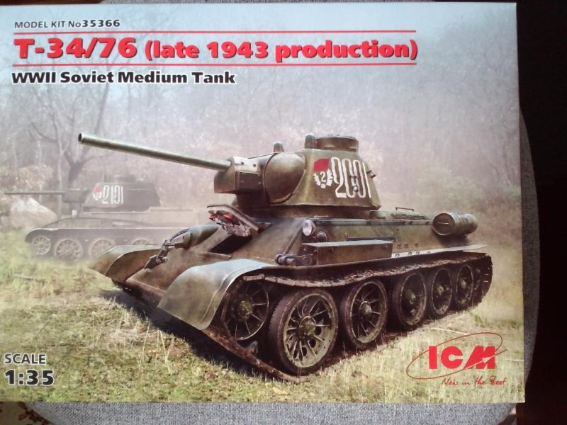 ICM T-34_76 late 1943 production 6900 Ft