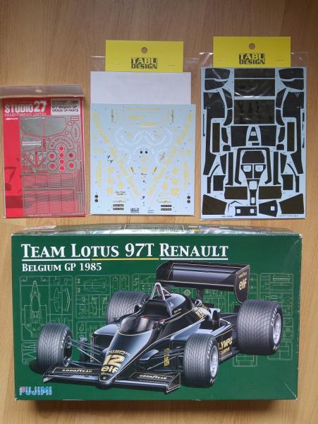 Lotus 97T makett