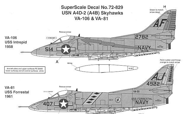 Superscale 72-829 

A-4 skyhawk va-81