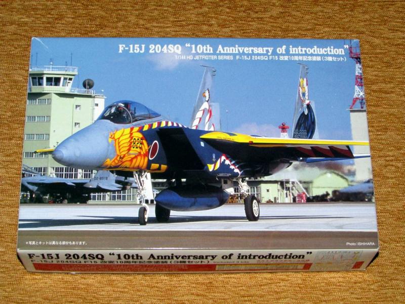 Micro Ace 1_144 F-15J 204SQ 10th Anniversary Of Introduction három makett egy dobozban 5.300.-