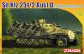 Sd.Kfz.251/2 Ausf.D mit Wurfrahmen 40; maratással